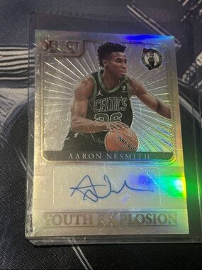 Select Aaron Nesmith Celtics Youth Xplosion Autograph Card -